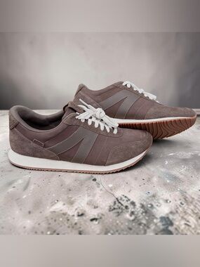 Kizik Milan Coffee Liqueur Sz M 9.5 W 11 Sneaker Brown Hands Free Comfort